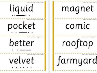 Year 1 Autumn 1 Week 5 (supports Little Wandle)