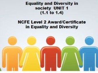 Equality & Diversity in Society NCFE