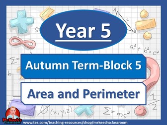 Year 5 - Area and  Perimeter - Autumn Block 5 - White Rose Maths