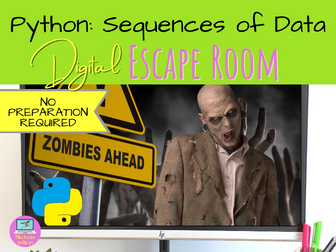 Python Sequences of Data Escape Room