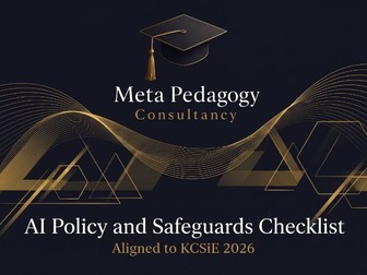 AI Policy and Safeguards Checklist for Schools - KCSiE 2026 (Headteachers / SLT)
