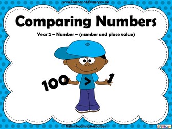 Comparing Numbers - Year 2