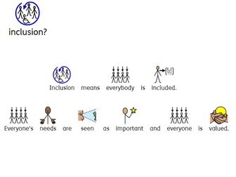 Inclusion and Special Educational Needs Circle Time Slides