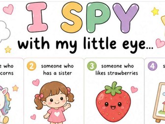 I spy with my little eye - Fun Picture Game