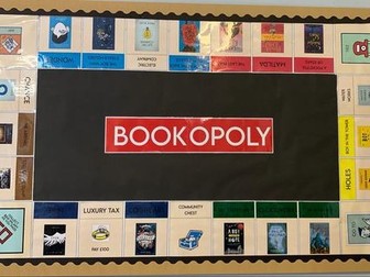 Bookopoly Reading Display KS2