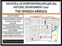 Spanish Armada Revision Guide AQA GCSE 9-1