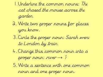 Morning fluency starter