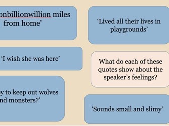 KS3 LOW ATTAINING POETRY SCHEME OF WORK - 'GROWING UP'