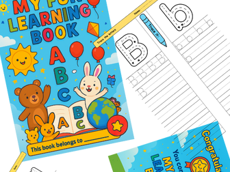 “Alphabet Tracing Worksheets A–Z | Handwriting Practice for Early Learners”