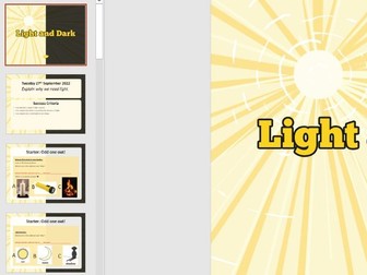 Science Light and Dark