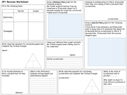 edexcel combined science physics 1 revision worksheets teaching resources