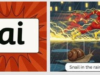 Superhero Phonics Flashcards - Set 3 Sounds