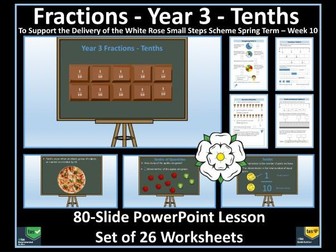Fractions: Year 3 - Tenths