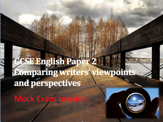 GCSE English AQA 9-1 Paper 2 revision