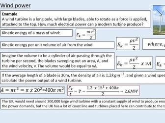 (Chapter 10 BUNDLE) A level Physics - Mechanics and materials - Work, energy, and power