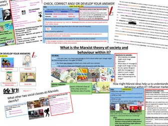 GCSE Sociology – Introduction to Marxism