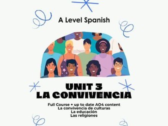 AQA A Level Spanish - Unit 3 La Convivencia 2025/26 FULL