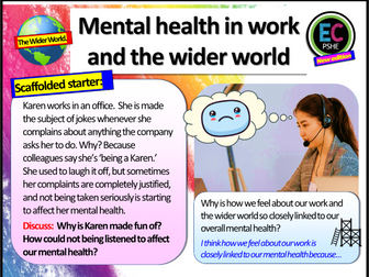 Mental Health At Work - Careers