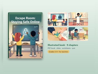 Online Safety Escape Room – 45-Minute Lesson