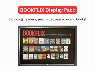 Bookflix Display Pack – Back to School Reading Corner for Primary Classrooms