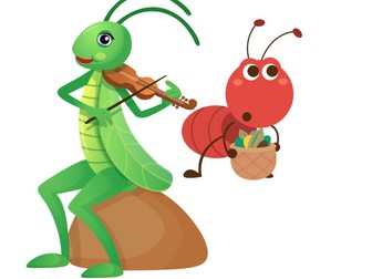 Ant and the Grasshopper (Talk for Writing story Innovation)