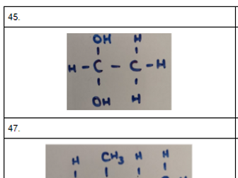 Organic Chemistry nomencalture questions