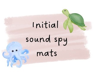 Initial sound spy mats