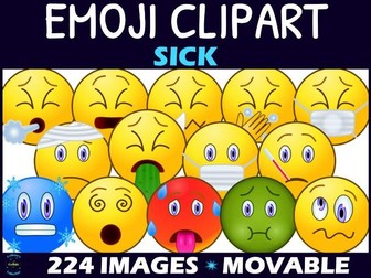 Sick Emoji Clipart