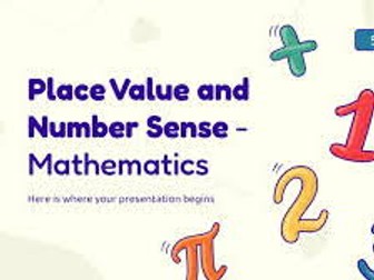 Place Value & Number Sense