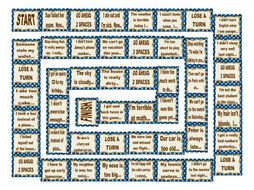 Modal Verbs of Regret Board Game