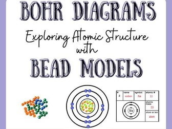 Fun Hands On Activity: Bohr Diagrams, Bead Models, Atomic Structure