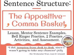 sentence structure with the