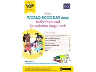 World Book Day 2024: Early Years and  Foundation Guide