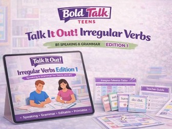 Irregular Verbs 1: Talk It Out! A2-B1