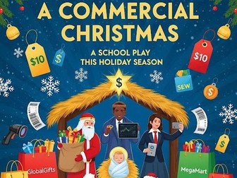 School Christmas Play A Commercial Christmas