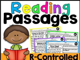 R-controlled vowel reading passages.