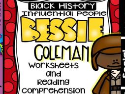 Black History - Influential People - Bessie Coleman (Bilingual Set)