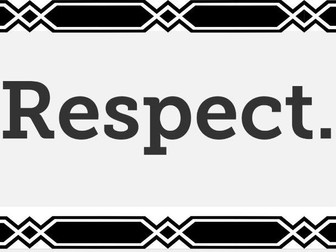 RESPECT ASSEMBLY