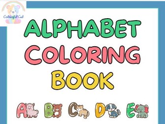 Children's Alphabet Coloring Book