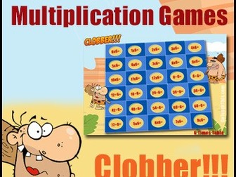 Math Game - Multiplication Games & Division Games - Clobber