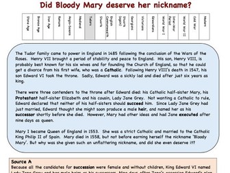Did Bloody Mary deserve her nickname?