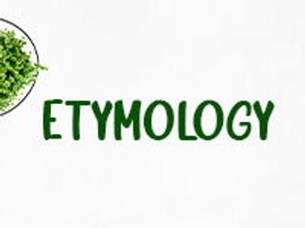 Etymology Resource