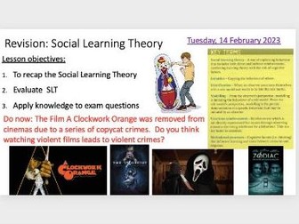 Social Learning Theory