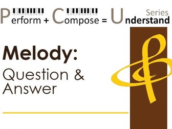 Melody: Question Answer educational pack