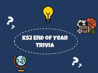 KS2 Summer Term End of Year Quiz PPT