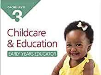 NCFE CACHE technical Dip L3 Childcare and Education (Early Years Educator) Unit 9 Literacy