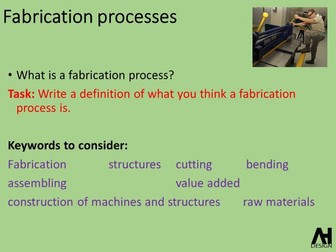 Fabrication processes