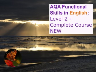 AQA Functional Skills in English: Level 2 - Complete Course *NEW*