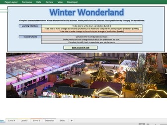 Spreadsheet Modelling - What If Predictions