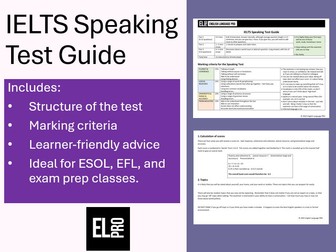 IELTS Speaking Test Guide